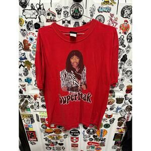 2004 Rick James Super Freak Zion Rootswear T-Shirt Size XL